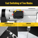 CONENTOOL 1600W Power Motor SDS Hammer Drill, 1000 r/min Heavy Duty Corded Electic Dills, 360 ° Rotary Hammers