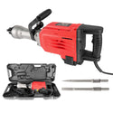 CONENTOOL 3600W Electic SDS Hammer Drill, Concrete Tile Breaker Demolition Heavy Duty, 65J 360 ° Rotary Jack Hammers with 2 Chisel Bits