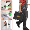 CONENTOOL Cross Line Laser, 4 x 360° Green Self-Levelling Laser Spirit Level, Self-Levelling Line Laser, Remote Control, 2 x 3600 mAh Battery