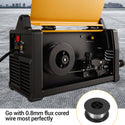 CONENTOOL 220V/200A High Output Portable Welder supports gas MIG, Gasless MIG, MMA, And TIG