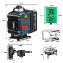 CONENTOOL Cross Line Laser, 4 x 360° Green Self-Levelling Laser Spirit Level, Self-Levelling Line Laser, Remote Control