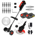 CONENTOOL 24V/600 W Battery Grass Trimmer, With 4 Types of Cutting Blades, 8500 Rpm/Min Brush Cutter