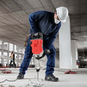 CONENTOOL 3600W Electic SDS Hammer Drill, Concrete Tile Breaker Demolition Heavy Duty, 65J 360 ° Rotary Jack Hammers with 2 Chisel Bits