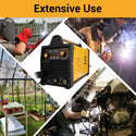 CONENTOOL 220V/200A High Output Portable Welder supports gas MIG, Gasless MIG, MMA, And TIG