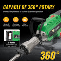 CONENTOOL 3800W Electic SDS Hammer Drill, Concrete Tile Breaker Demolition Heavy Duty, 55J 360 ° Rotary Jack Hammers with 2 Chisel Bits