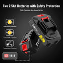 CONENTOOL 2500mAh Mini Chainsaw Brushless8 Inch & 6 Inch With Security Lock