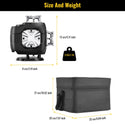 360° Horizontal & Vertical Line Cross Self Leveling Laser Level Rotatable 360 Degree For Building /Picture Hanging With Tripod / 2 Batteries / Carrying Pouch