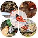 20Inch Gas Powered Chainsaw Gas Chainsaw 52CC Oil Chainsaw | CONENTOOL