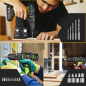Cordless Green Impact Drill with 2 Rechargeable Battery  with 2 Speeds 21V  | CONENTOOL