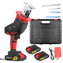 21V 2000mAh Cordless Reciprocating Saw, With 2 Rechargeable Battery, LED Lighting | CONENTOOL