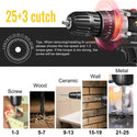 21V Cordless Drill | Screwdriver Set With 2 Batteries I CONENTOOL Power Tools