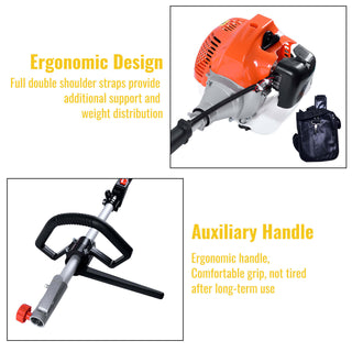 Gas Powered Five-in-one Grass String Trimmers 52CC | CONENTOOL