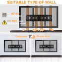 Tilting TV Wall Mount Bracket for 42-80 inch Flat/ Curved TVs Low Profile Design | CONENTOOL