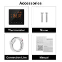Smart Floor Heating Thermostat Programmable Digital Thermostat LCD Touch Screen Weekly Household Appliance Thermostat 16A | CONENTOOL
