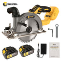 CONENTOOL LJF-03 Handheld Cordless Circular Saw, Equipped With Brushless Motor and Safety Lock 2*4000mAh