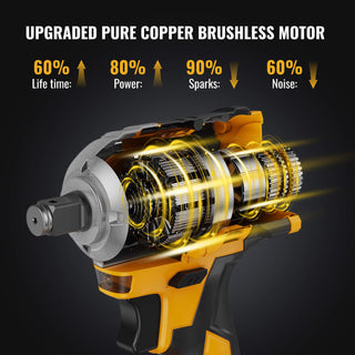 Conentool CTIW-W21V-014 21V Drill Driver Set, 2-in-1 Multifunctional Impact Wrench, With 2X 4000mAh Batteries, 680 N.m 12pcs Wrench Accessories