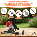 CONENTOOL WS-52-5B 5 in 1 Backpack, Multi Tool, Petrol Strimmer, BrushCutter Garden Chainsaw