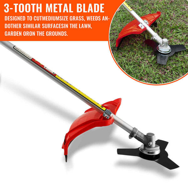 CONENTOOL WS-52-5B 5 in 1 Backpack, Multi Tool, Petrol Strimmer, BrushCutter Garden Chainsaw