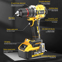 Conentool CTCD-W21V-012 21V Drill Driver Set, Wrench + Screwdriver Combination: 16 pcs Accessories, With 2X 4000mAh Batteries, Wrench: 350-400 N.m / Electric drill: 55 N.m