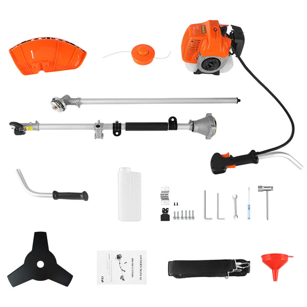 CONENTOOL WS-52-2C 2-IN-1 GRASSTRIMMER AND BRUSH CUTTER WITH 3T BLADE Suitable For Yards & Gardens