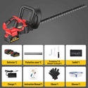 CONENTOOL LLJ003 21V 22-inch Hedge trimmer +2 Rechargeable Battery, 4000mAh, Suitable For Yards