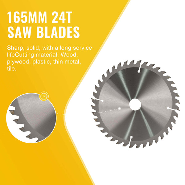CONENTOOL LJF-03 Handheld Cordless Circular Saw, Equipped With Brushless Motor and Safety Lock 2*4000mAh