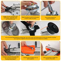 CONENTOOL WS-52-5C 5 in 1 Hedge Trimmer Multi Tool Petrol Strimmer BrushCutter Garden Chainsaw