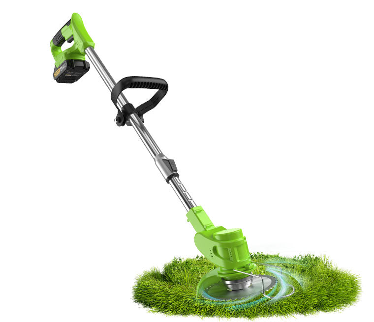 Unboxing and using the LG D1002 lawnmower