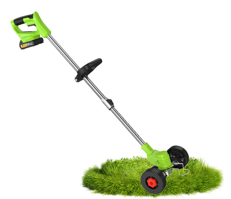 Unboxing and using the LG D1003 lawnmower