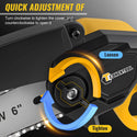 CONENTOOL CSE-05 6In Mini Chainsaw Cordless Handheld With Safety Lock 2*2000mAh