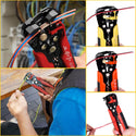 Three Color Basics Self-Adjusting Wire Stripping Tool Crimping Wire | CONENTOOL
