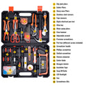 Basic Household Tool 102 Piece Hand Tool Kit with Plastic Toolbox for DIY  | CONENTOOL