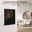 Smart Floor Heating Thermostat Programmable Digital Thermostat LCD Touch Screen Weekly Household Appliance Thermostat 16A | CONENTOOL